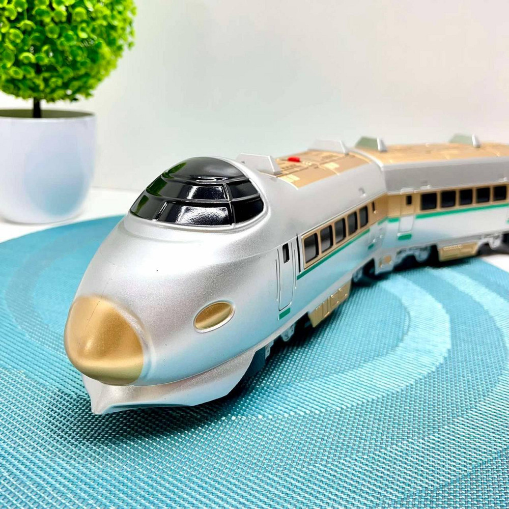 Поїзд швидкісний зі звуком 70см Сірий (M 0335 U/R) Чернигов - изображение 9