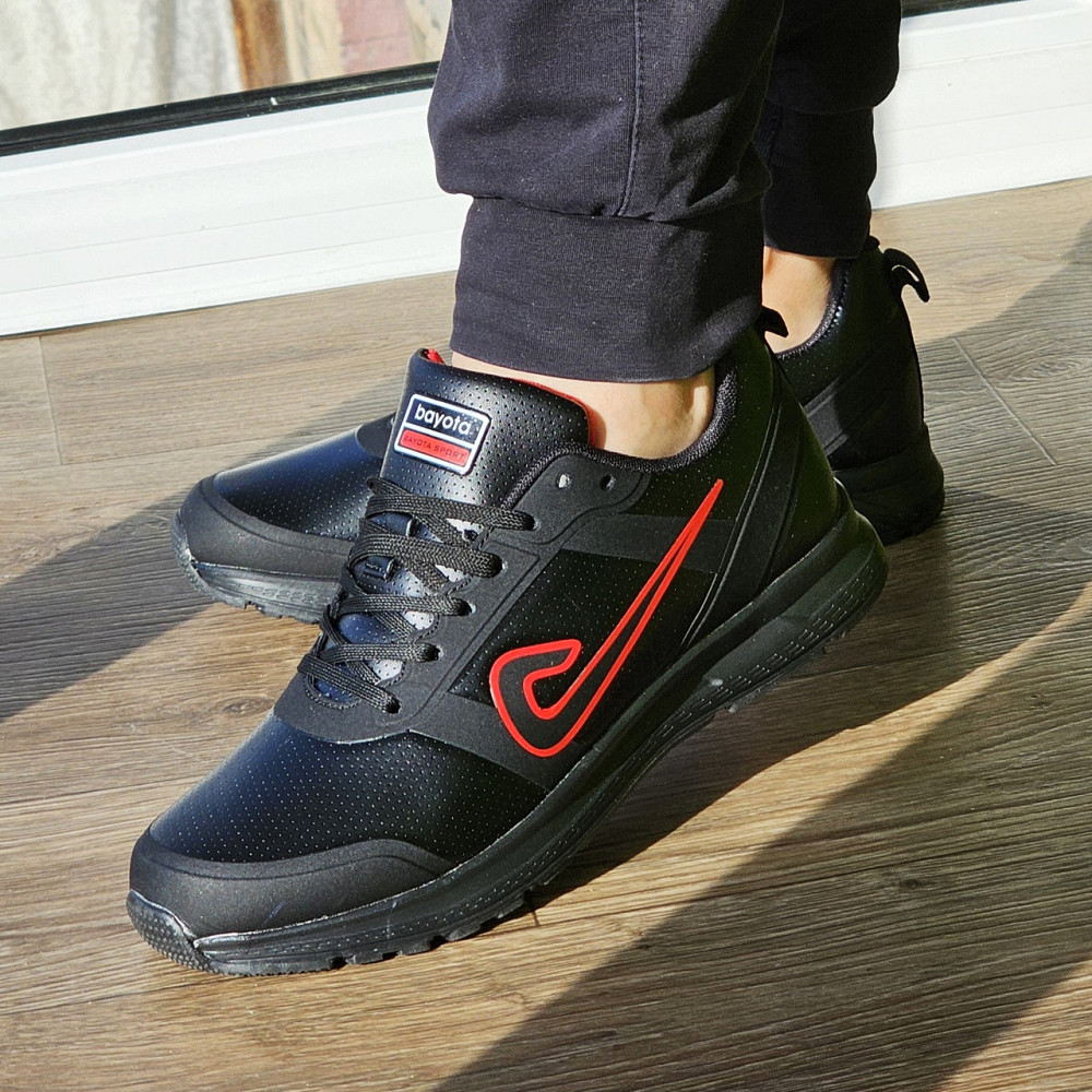 Кросівки Чоловічі Чорні Для бігу Бігові (розміри: 41,42,44,45,46) Дніпро - фото 1