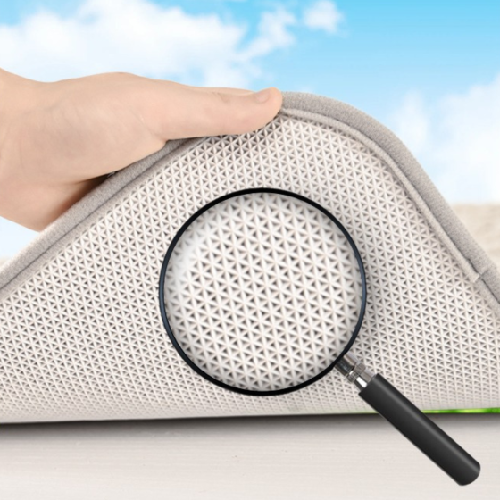 Коврик для ванной и душа коврик для ног в ванную,микрофибра атискользящий влаговпитывающий однотонный 50х80 см,beige Каменец-Подольский