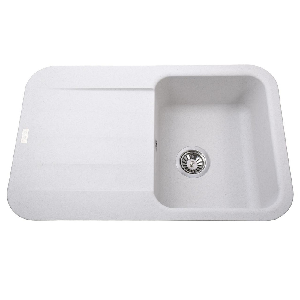 Гранітна мийка Globus Lux OBER перлина 780х500мм (000022414) Київ - фото 1