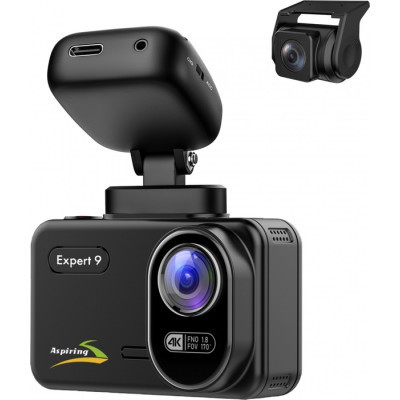 Видеорегистратор Aspiring Expert 9 Speedcam, WI-FI, GPS, 2K, 2 cameras (Aspiring Expert 9 Speedcam, WI-FI, GPS, 2K, 2 cameras) Винница - изображение 1