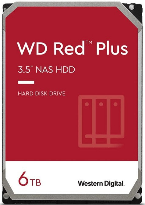 Жесткий диск Western Digital Red Plus 6TB 5400rpm 256МБ WD60EFPX 3.5 Киев - изображение 4