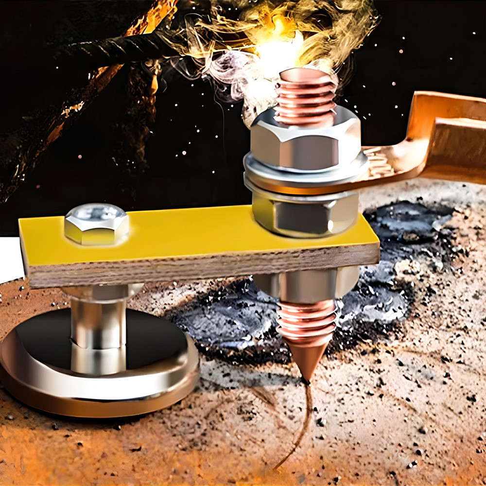 Магнитная масса клемма с одним магнитом для сварки SBR Киев - изображение 2