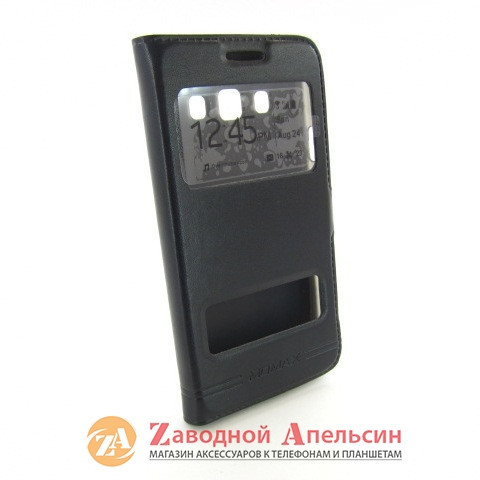 Чехол книжка Samsung A3 A300 Smart Case black Одесса - изображение 4