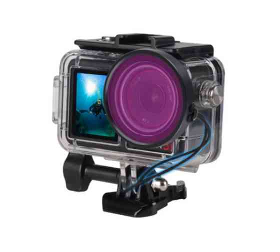 Фільтра DJI Action 5 Pro/4/3 на аквабокс для підводної зйомки AC Prof 4897 SBR Київ