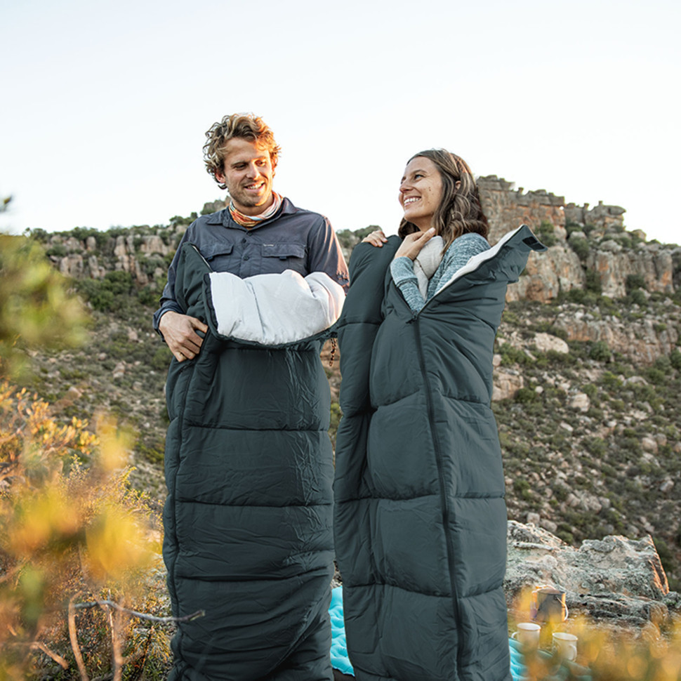 Спальный мешок Naturehike F150 NH22MSD05, правый, темно-голубой Ровно - изображение 4