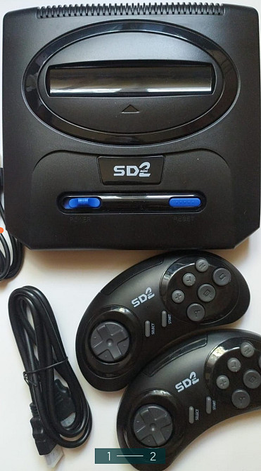Приставка: Sega 16-BIT Mini з бездротовими Геймпадами. Харків - фото 1