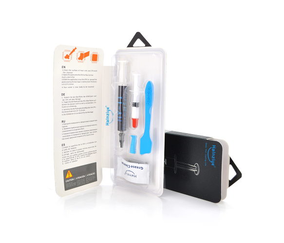 Профессиональная паста термопроводная HY-T1 2g, шприц, Grey, >8.3W/m-K, 90000 МПа. С,  Полтава - изображение 1