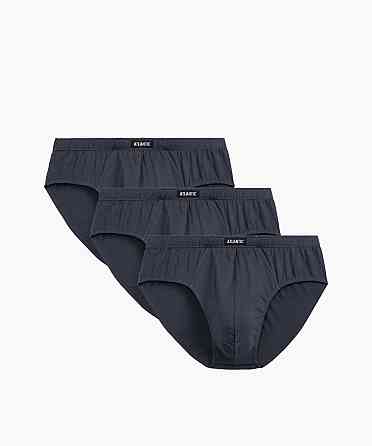 Трусы мужские классика графит Atlantic Basic 3BMP-006 M Киев