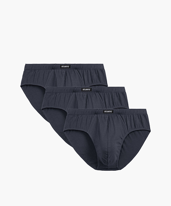 Трусы мужские классика графит Atlantic Basic 3BMP-006 M Киев - изображение 1