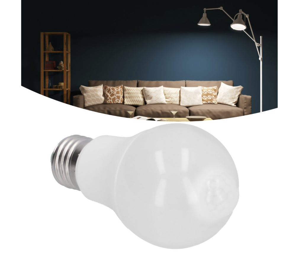 Светодиодная лампа E27 с датчиком движения и света 9Вт Киев - изображение 3