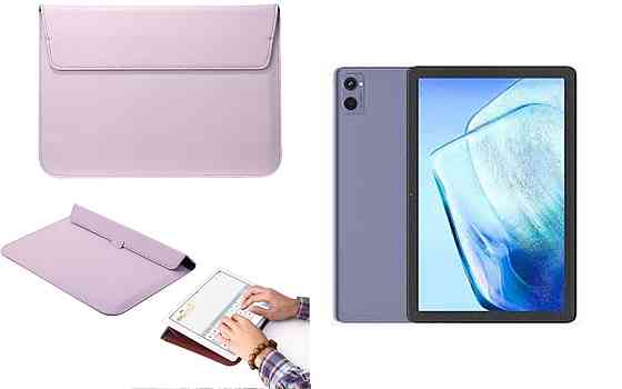 Чохол-конверт VitoCase для Cubot Tab 20, з функцією підставки для планшета Фіолетовий Київ