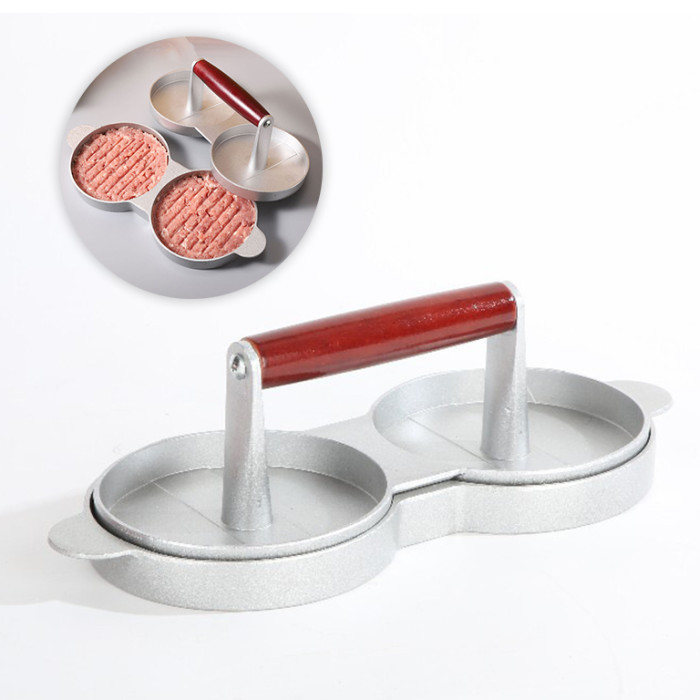 Пресс для бургеров Char-Broil RD-9048 двойной литой алюминий Ø11,5 см для мясных, рыбных и овощных котлет Одесса - изображение 6