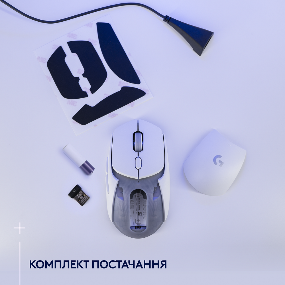 Миша Logitech G309 LIGHTSPEED White (910-007207) (6998417) Київ - фото 5