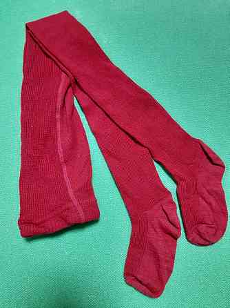 Колготы детские малиновые - 15 размер на рост 92см, 75% хлопок, 25% полиамид Київ