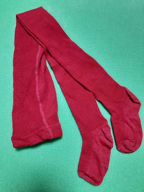 Колготы детские малиновые - 15 размер на рост 92см, 75% хлопок, 25% полиамид Київ - фото 1