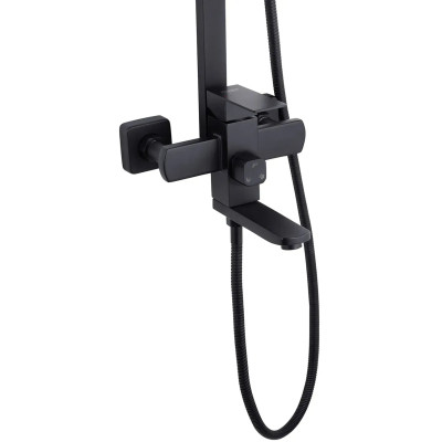 Душевой гарнитур Kroner Edelstahl Kubus-SCH063 + змішувач Edelstahl Kubus-SCH010-3 (CVS30177) Винница - изображение 12