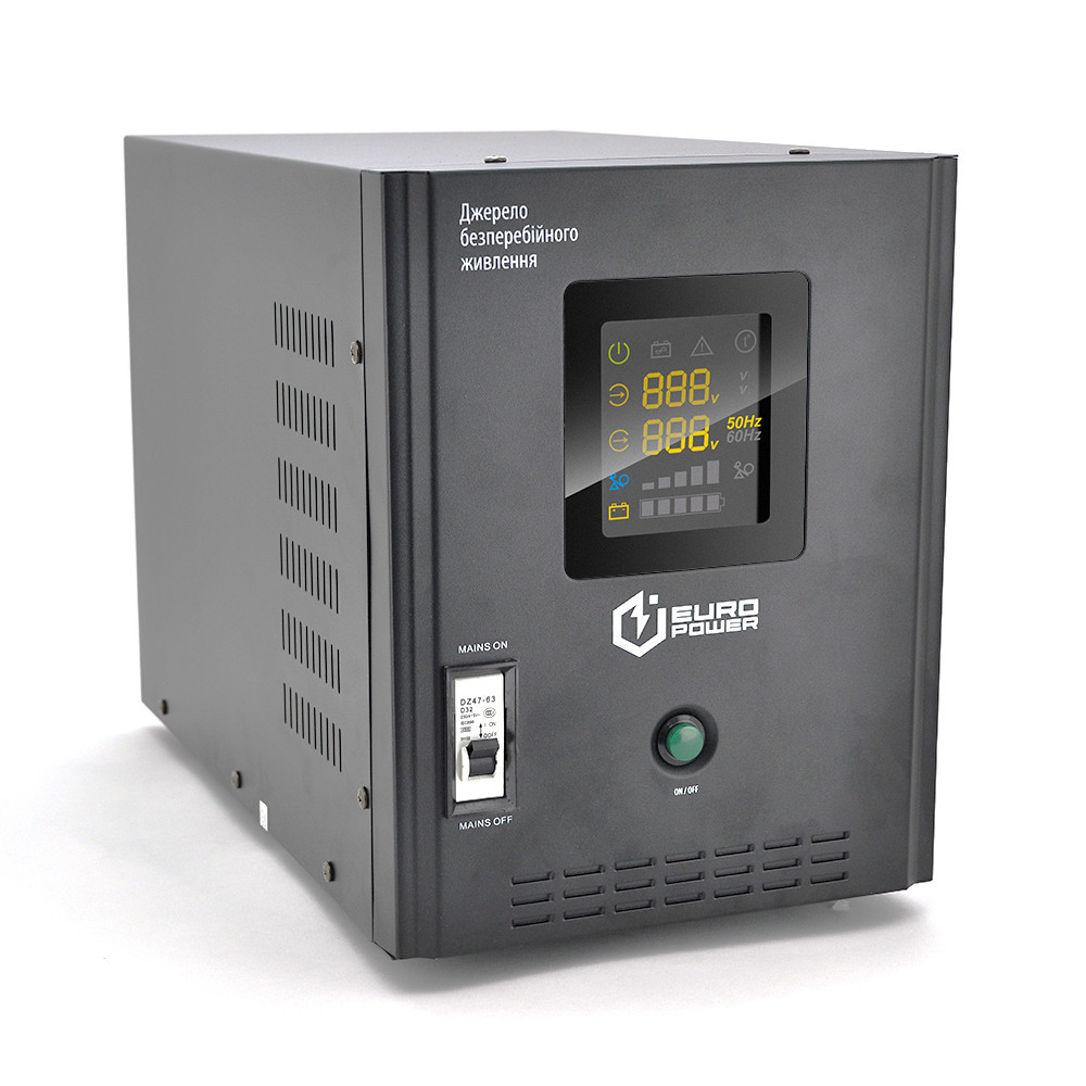 ДБЖ з правильною синусоїдою Europower PSW-EP6000TW48  (4200 Вт) 20А, підлоговий, під зовнішню АКБ 48В, Q1 Київ - фото 1