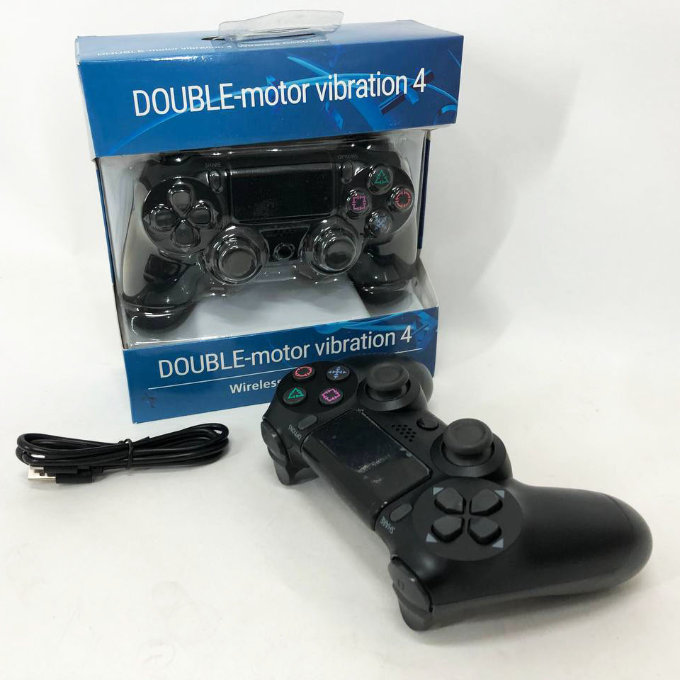 Джойстик DOUBLESHOCK для PS 4, бездротовий ігровий геймпад PS4/PC акумуляторний джойстик. Колір чорний DB-44 Львів - фото 10