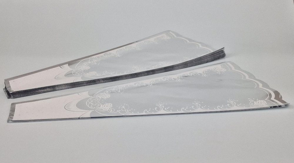 Конусне паковання під квіти h60/6низ/29верх метал (100 шт.) візерунок87 (1) (100 шт.) Харків - фото 1