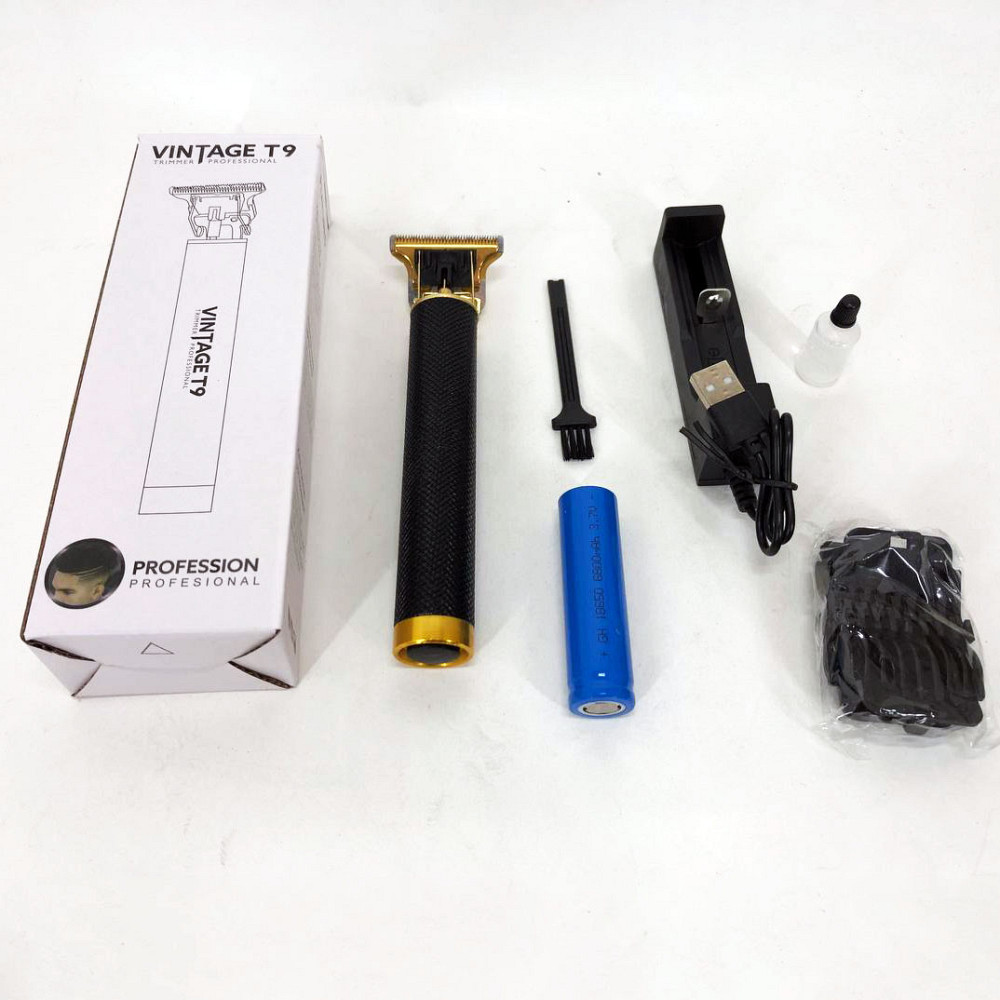 Многофункциональная аккумуляторная машинка для стрижки T9, Машинка для стрижки от акб NY-26 Львов - изображение 2