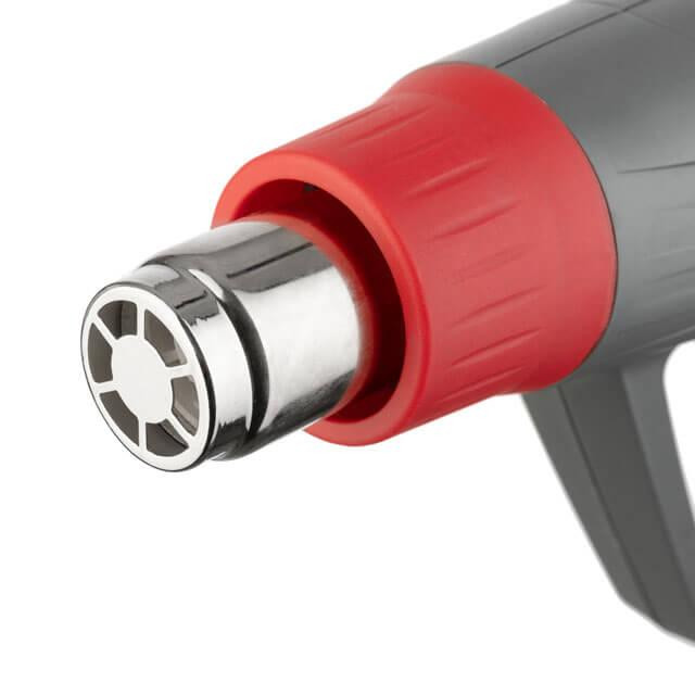 Фен будівельний INTERTOOL DT-2420, 2,0 кВт, 3 режими, 60-600 °C, 300-500 л/хв - фен для щоденних завдань Львів - фото 4