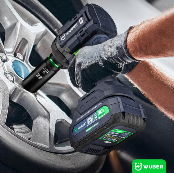 Набір ударних торцевих головок 1/2" 10-24мм Wuber 11шт. (Польща) Київ