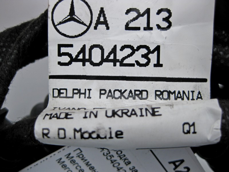 Mercedes-Benz  A2135404231 Електропроводка задніх дверей E-Class W213 Одесса - изображение 3