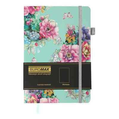 Книга записная Buromax Cherie А5 96 листов, без линовки голубой (BM.295005-14) Винница