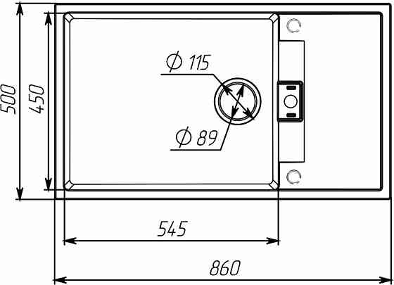VALESO Гранітна мийка для кухні VALESO 8650 DIAMOND матова (пісок) Киев