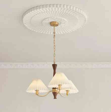 Люстра светодиодная потолочная 6912 Патриция (Золотистый) 3 плафона Киев