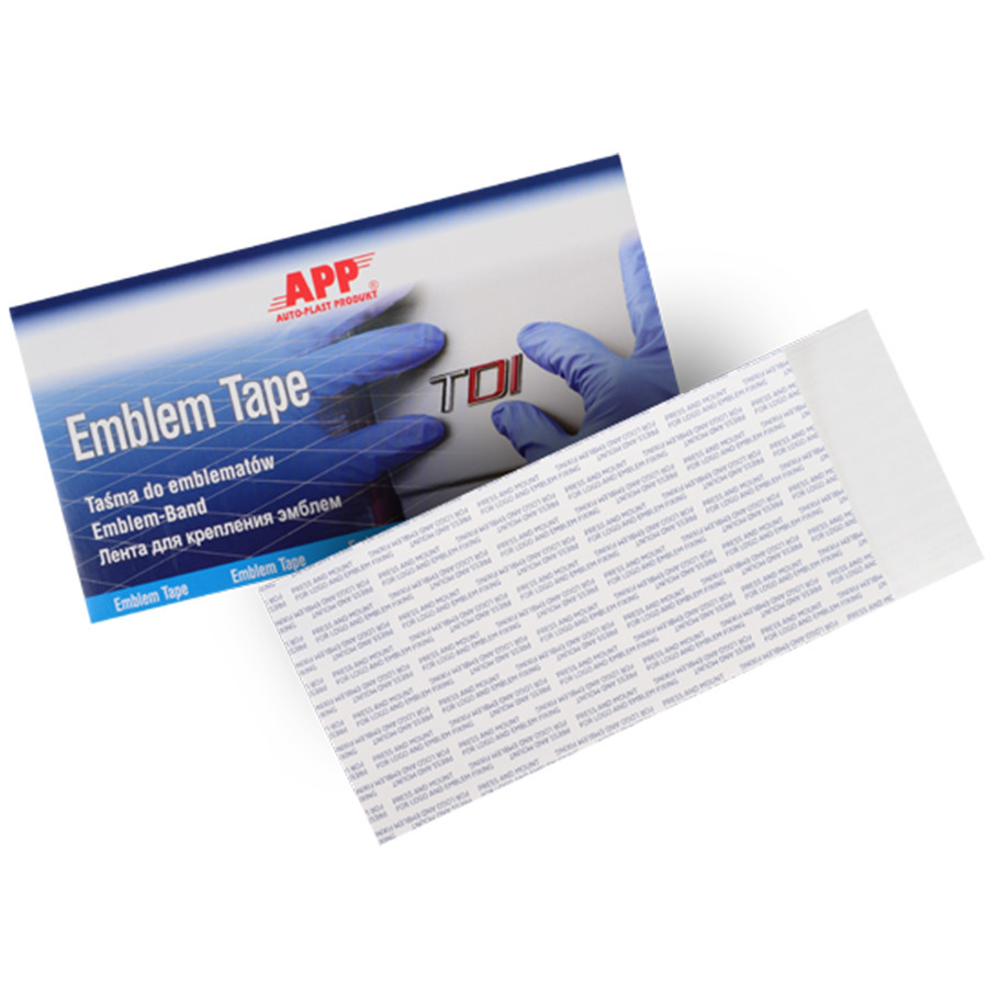 Стрічка клейка для монтажу емблем 