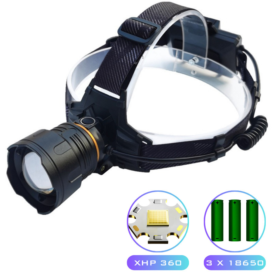 Фонарь налобный Police 8078-P360 EL-10 Львов - изображение 2