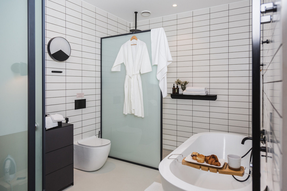 Халат готельний Ecotton XXL вафельний білий з поясом універсальний White 52-54 розмір унісекс Коломия - фото 9