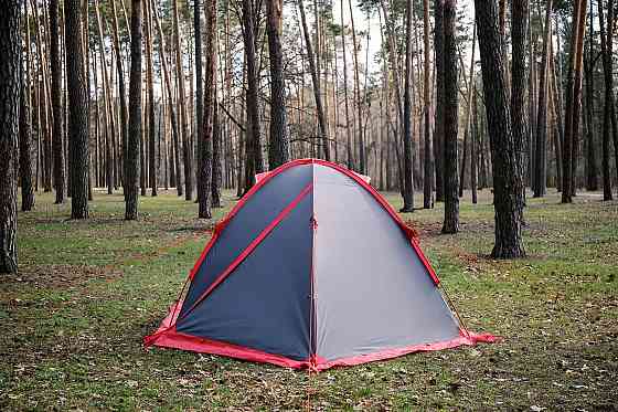 Палатка Tramp ROCK 2 (V2) серая Киев