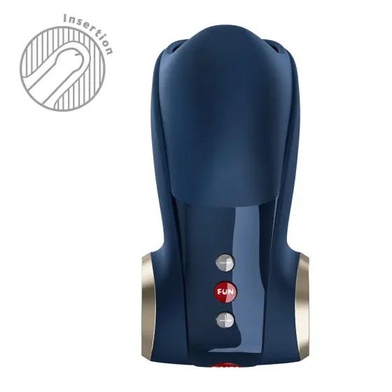 Мастурбатор для головки пеніса Fun Factory COBRA LIBRE II Nightblue, 2 мотори, гра без рук Львів