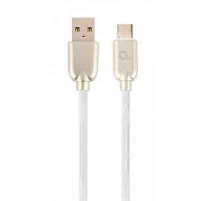 Дата кабель USB 2.0 AM to Type-C 1.0m Cablexpert (CC-USB2R-AMCM-1M-W) Винница