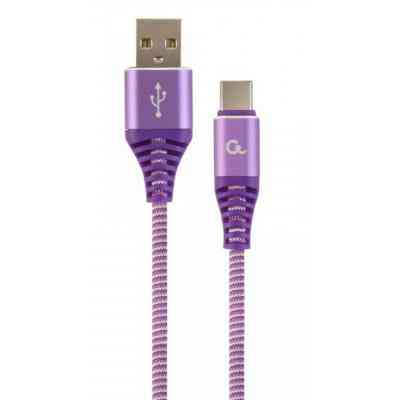 Дата кабель USB 2.0 AM to Type-C 1.0m Cablexpert (CC-USB2B-AMCM-1M-PW) Винница