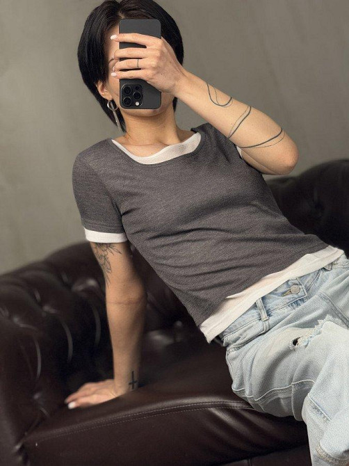 Женская футболка trash  ДЛ7175 Одесса - изображение 3