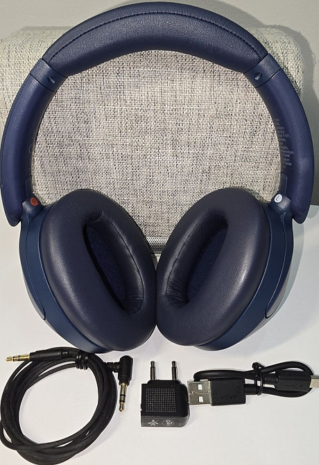 Наушники Sony WH-XB910N Blue Bluetooth 5.2 LDAC  SBC Киев - изображение 5