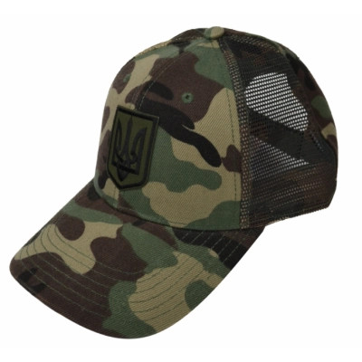 Кепка coFEE Army mesh Герб України зелений камуфл (SH4038-55 CO/84785) Вінниця - фото 1