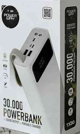 Павербанк Power Bank Power Way TX-30 30000 mAh Київ
