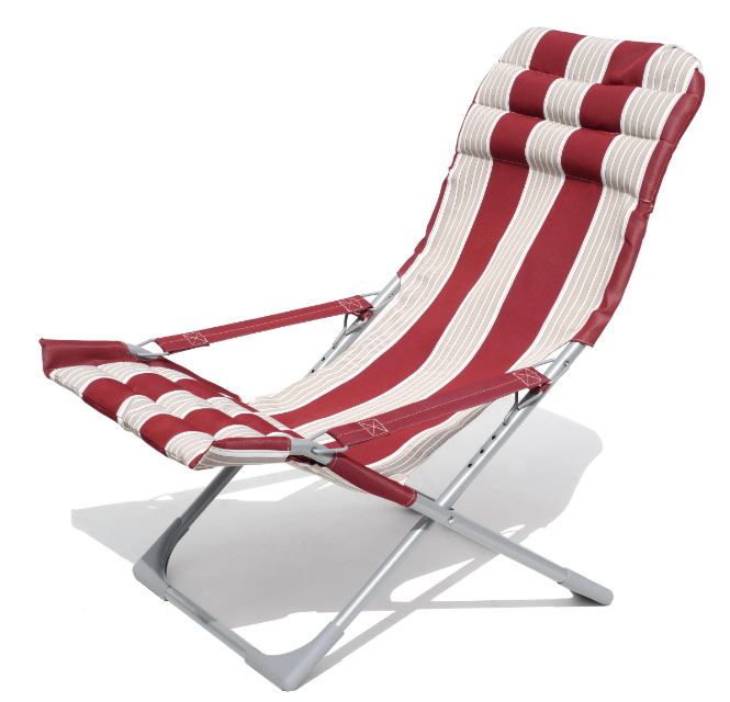 Шезлонг Складной С Подлокотниками И Подголовником Киев - изображение 4