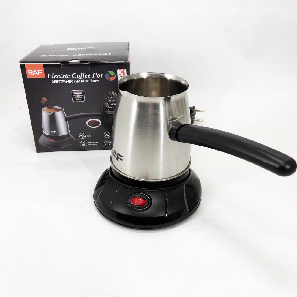 Турка для кави для подорожей RAF R.150 500 мл 600 Вт Турка електрична автоматична кави OW-30 Львів - фото 1