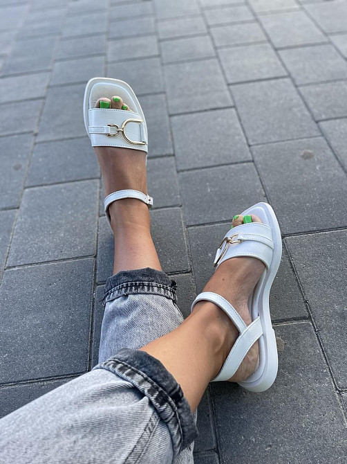 Lonza Босоніжки жіночі LONZA 550 білі (літо, шкіра натуральна) (5145) Коломыя - изображение 6