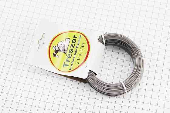 Струна косильна d-2,0mm, 15м "квадрат", двокомпонентна Київ