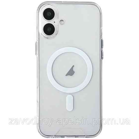 Iphone 16 Прозрачный чехол Магнит Space (TPU+PC) Одесса