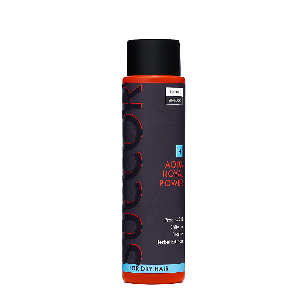 Зволожуючий шампунь для сухого волосся Aqua Royal Power Shampoo Succor 400 мл Київ - фото 4
