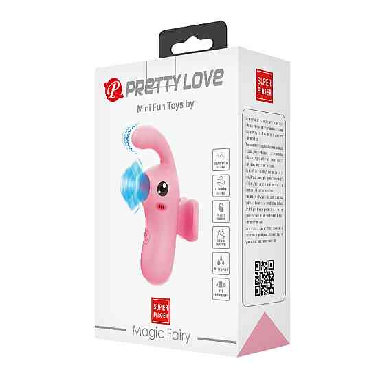 Вібростимулятор PRETTY LOVE MAGIC FAIRY, 10 vibration functions 10 tapping functions Memory function Sex Aura Київ