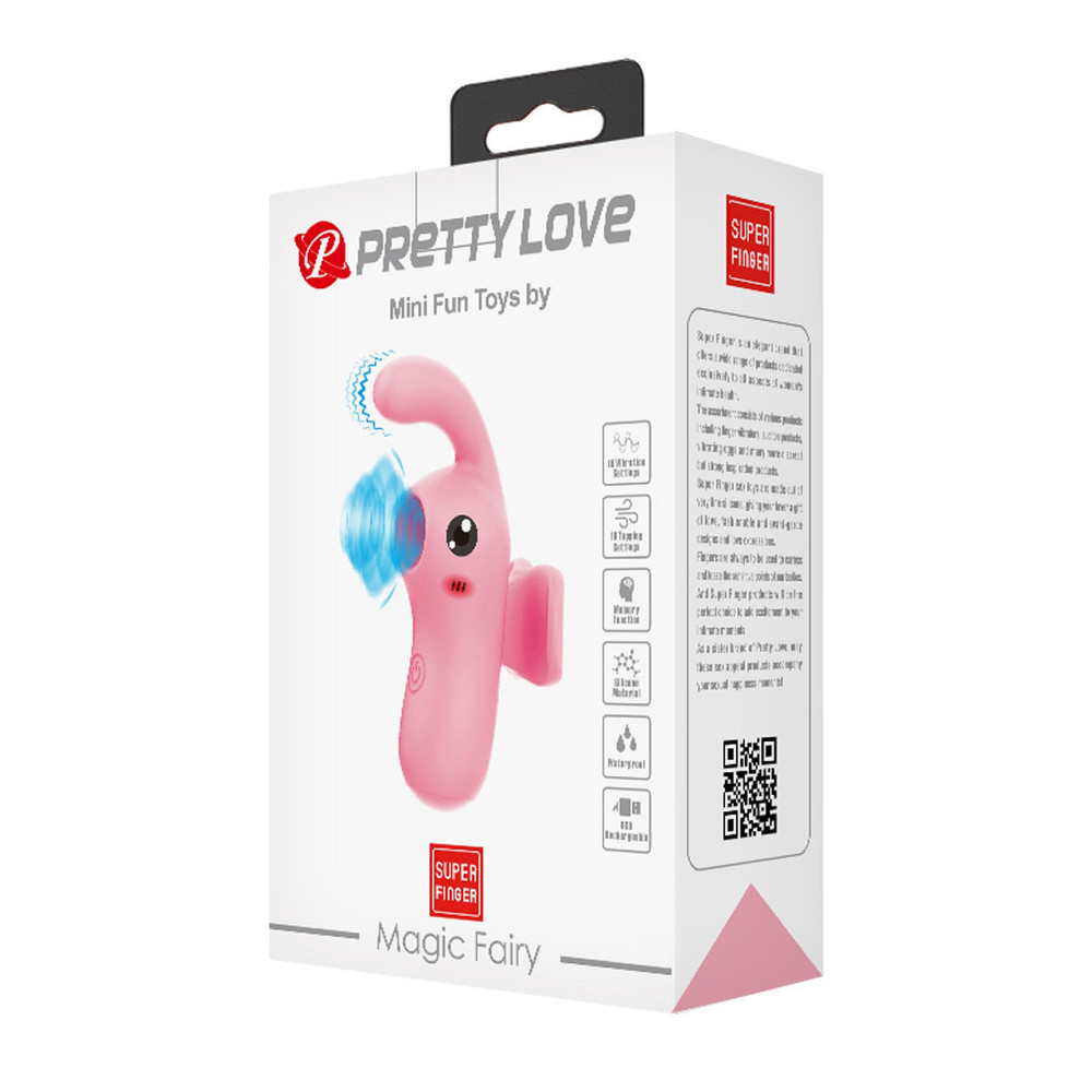 Вибростимулятор PRETTY LOVE MAGIC FAIRY, 10 vibration functions 10 tapping functions Memory function Sex Aura Киев - изображение 2
